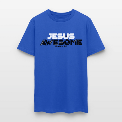 Jesus is Awesome - royal blue