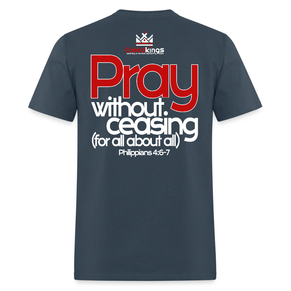 WTBSF? Pray Without Ceasing -  blue dusk