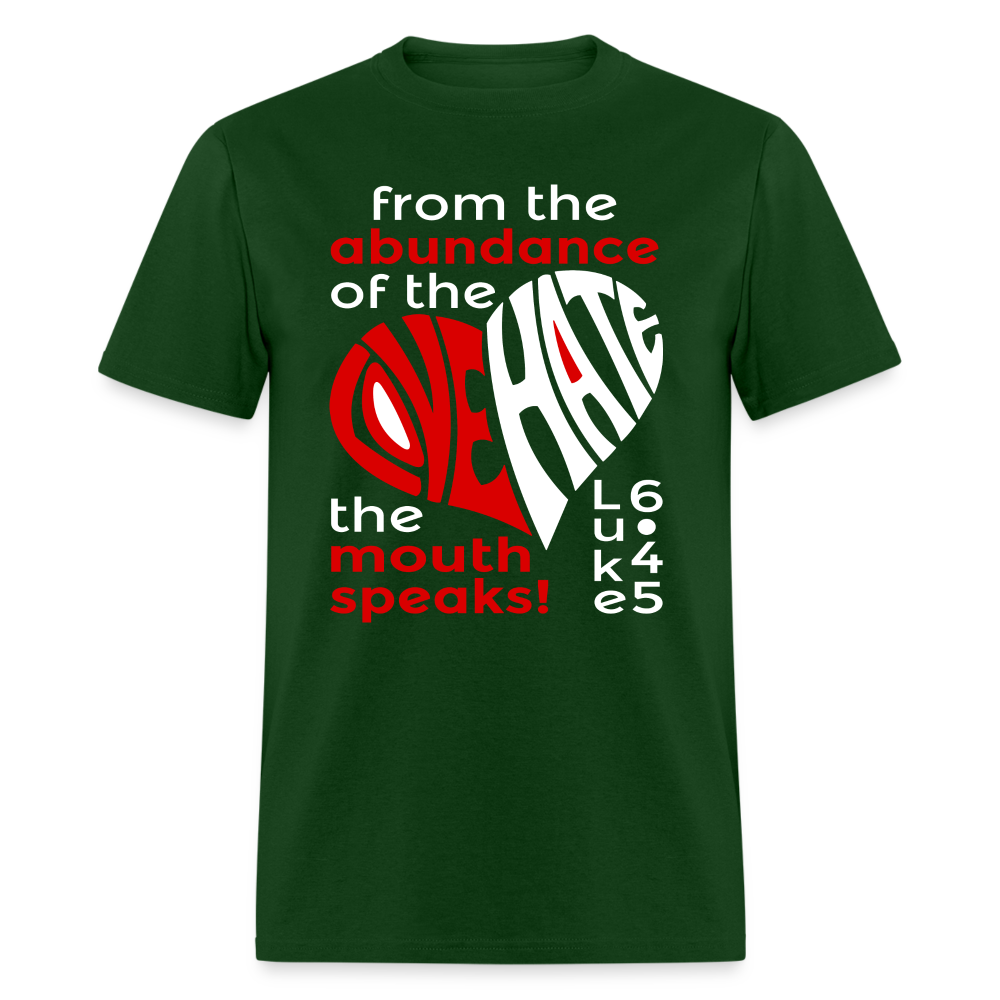 Abundance of Heart - forest green