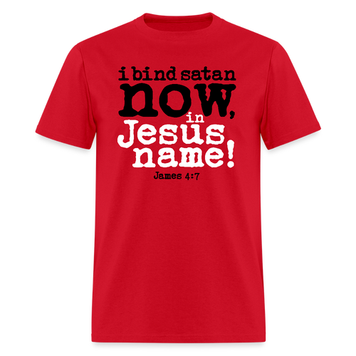 Bind Satan Now - red