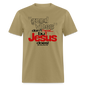 Good Vibes Don't Heal, But Jesus Does! - khaki