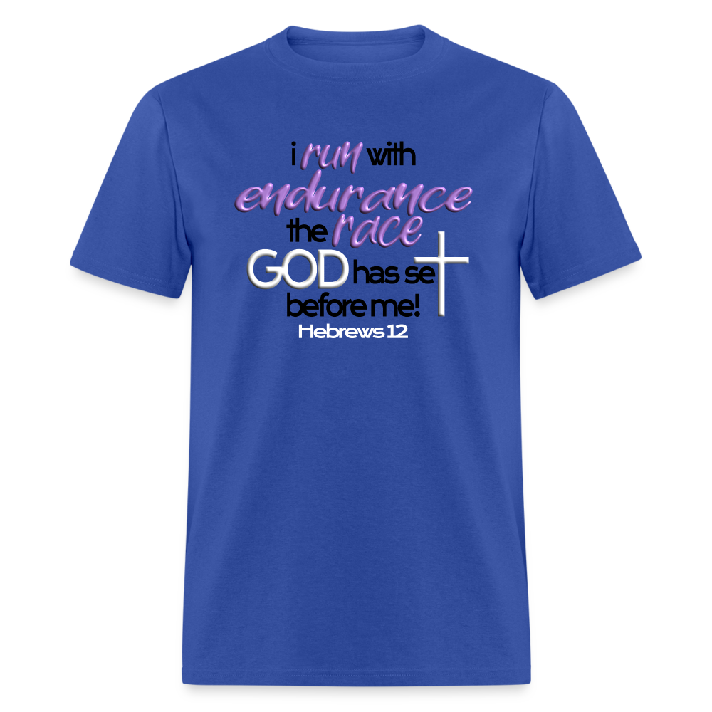 Run With Endurance - royal blue