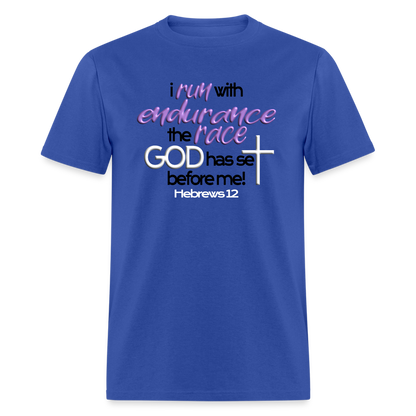 Run With Endurance - royal blue