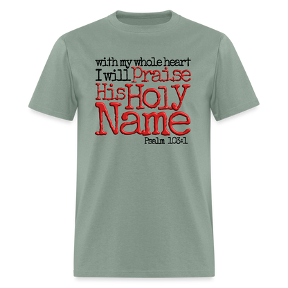 Praise His Holy Name - sage