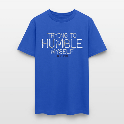 Trying to Humble Myself - royal blue