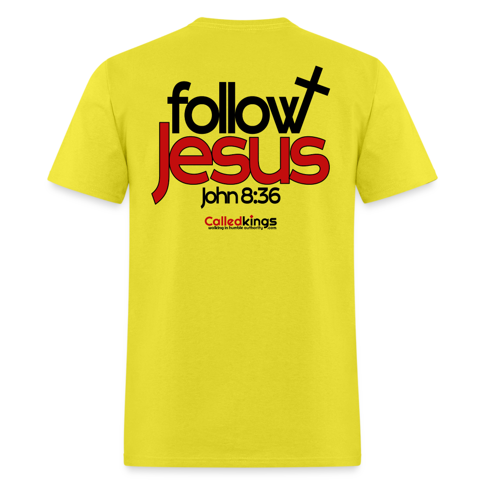 WTBSF? Follow Jesus - yellow