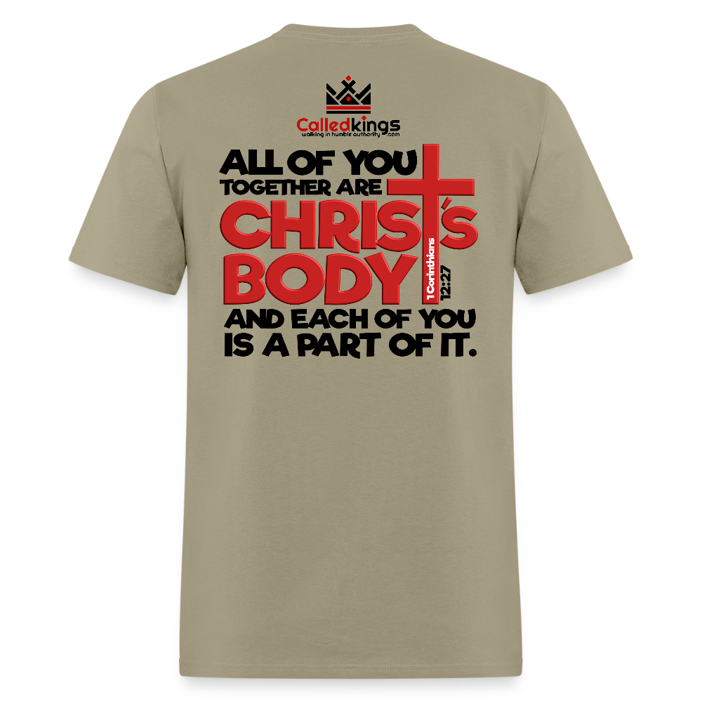 His Body His Choice - khaki