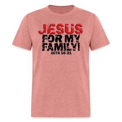 Jesus for My Family - heather mauve