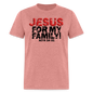 Jesus for My Family - heather mauve