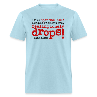 Open Bible Lonely Drops - powder blue
