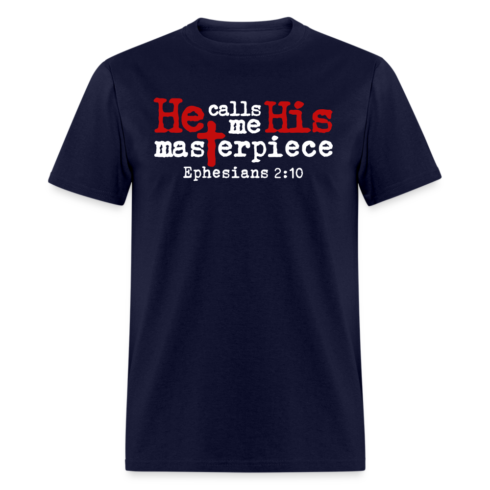 He Calls Me His Masterpiece - navy