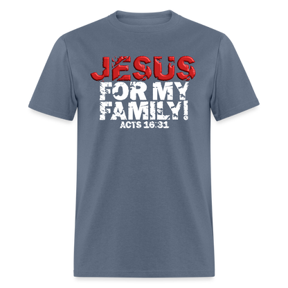 Jesus for My Family - denim