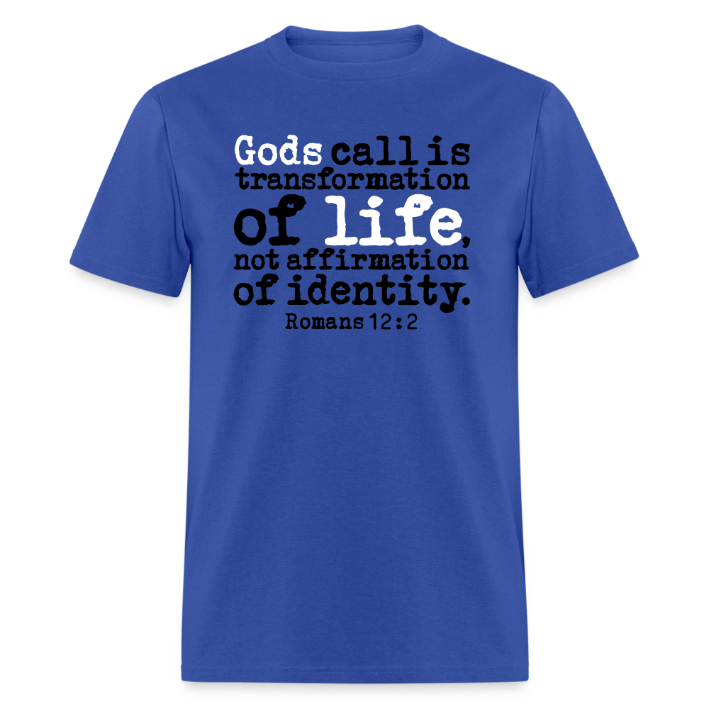 Transformation Of Life - royal blue
