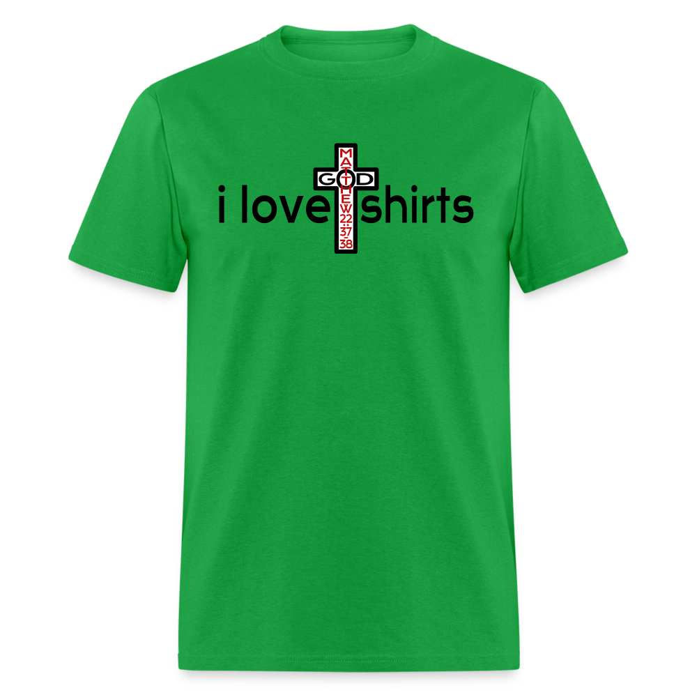 I Love T Shirts - bright green