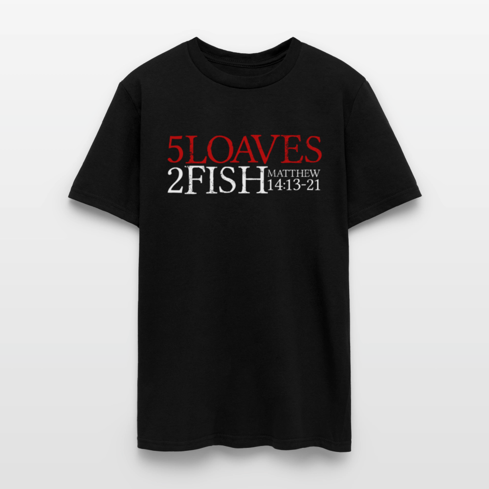 5 Loaves 2 Fish - black