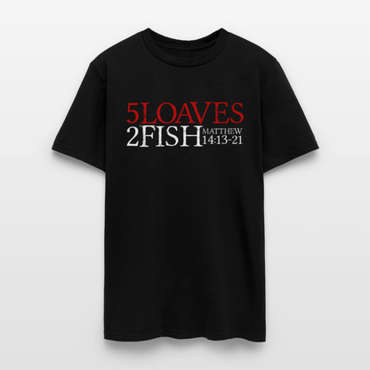 5 Loaves 2 Fish - black