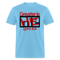 Greater is He in Me - aquatic blue