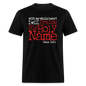 Praise His Holy Name - black
