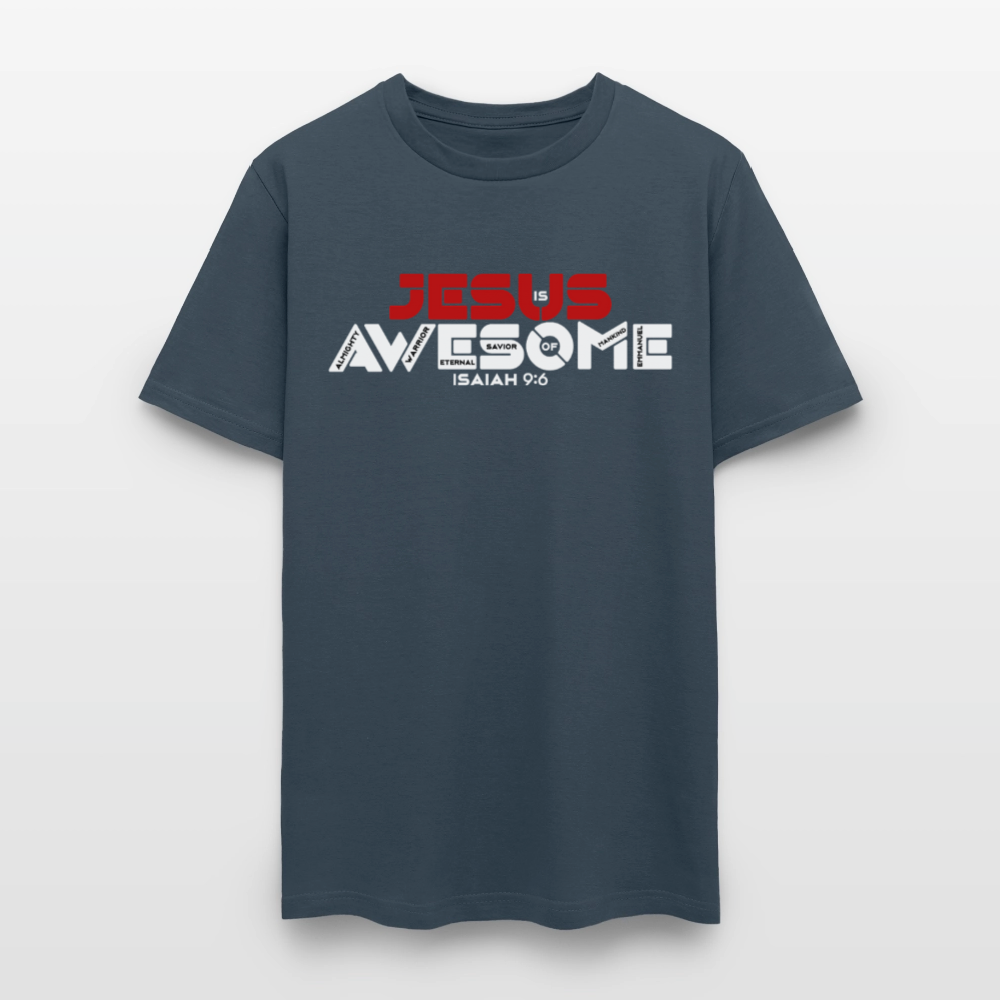 Jesus is Awesome -  blue dusk