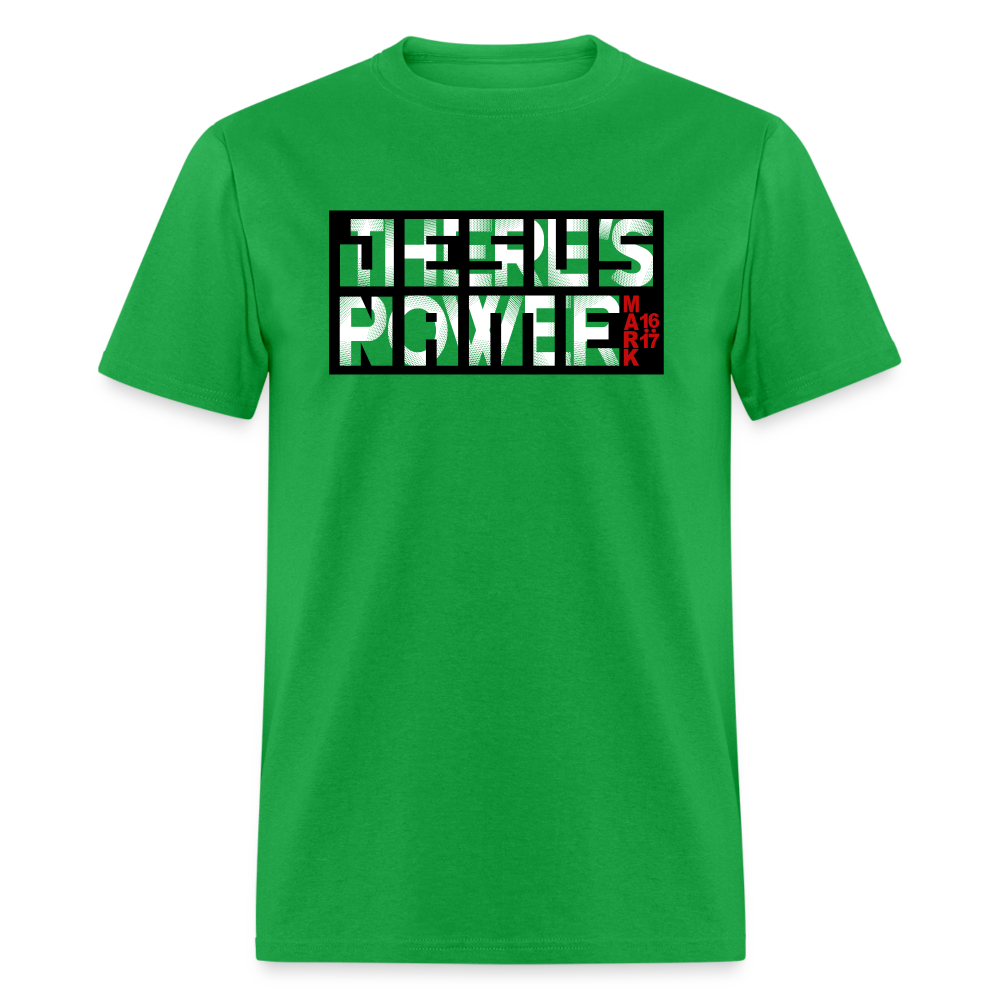 There's Power in Jesus Name - bright green
