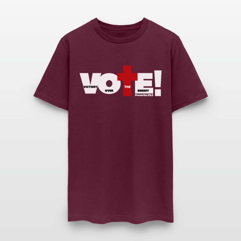 Vote - burgundy
