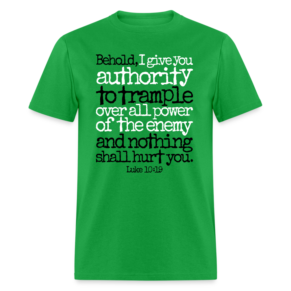 Authority Over the Enemy - bright green