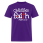 Childlike Faith - purple