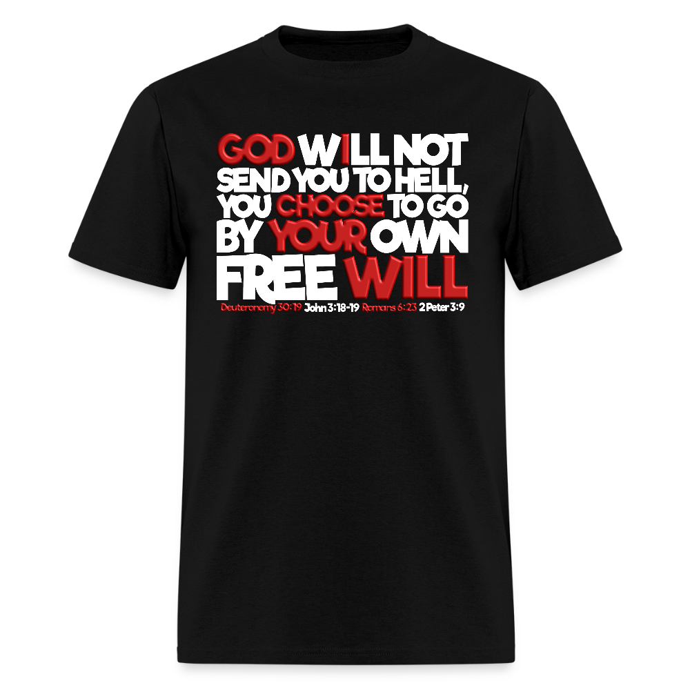 God Will Not Send You To Hell - black