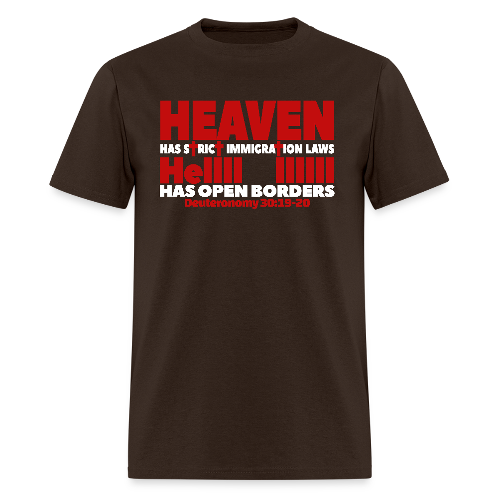 Heaven Has Strict Immigration Laws - brown