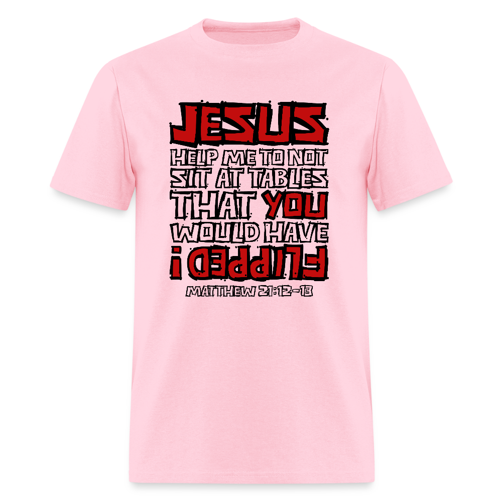 Jesus Flipped - pink