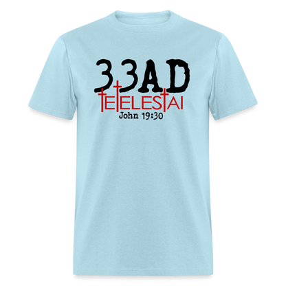 33AD Tetelestai - powder blue