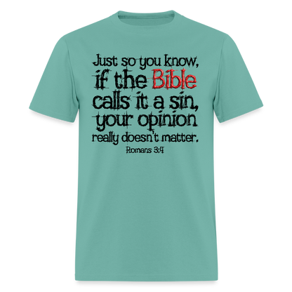If the Bible Calls it a Sin - aquatic