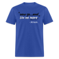 Sin No More - royal blue