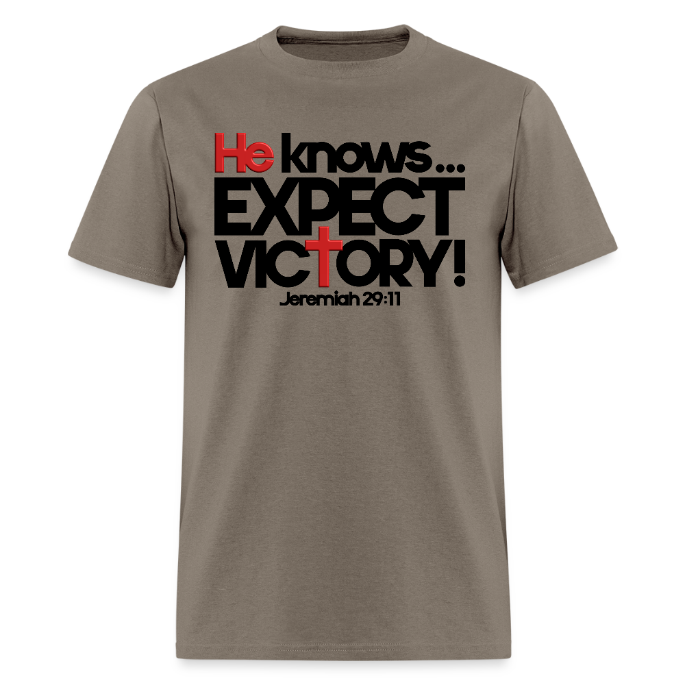 He Knows Expect Victory - safari