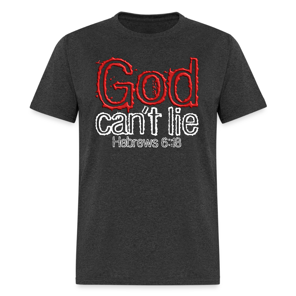 God Can't Lie - heather black