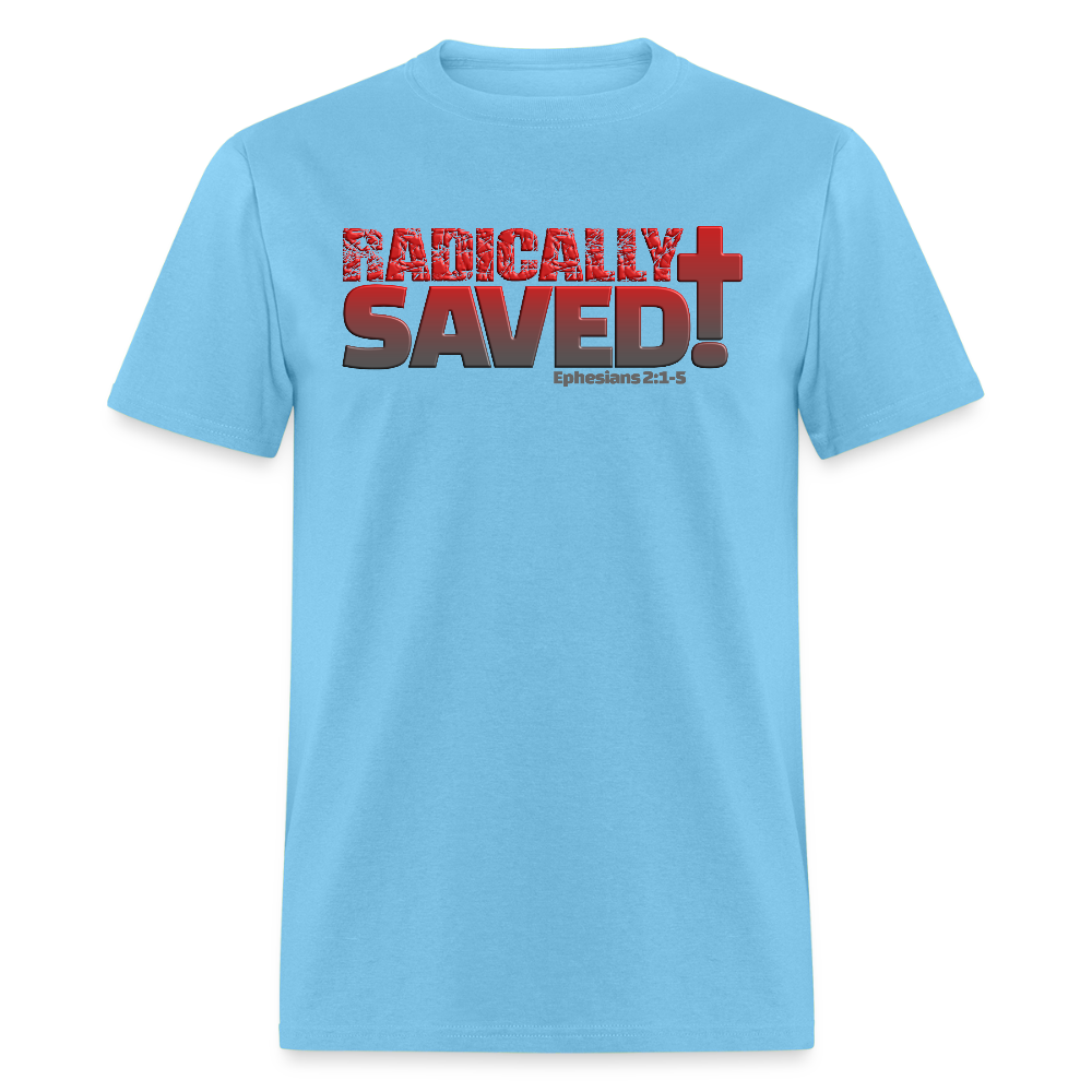 Radically Saved - aquatic blue