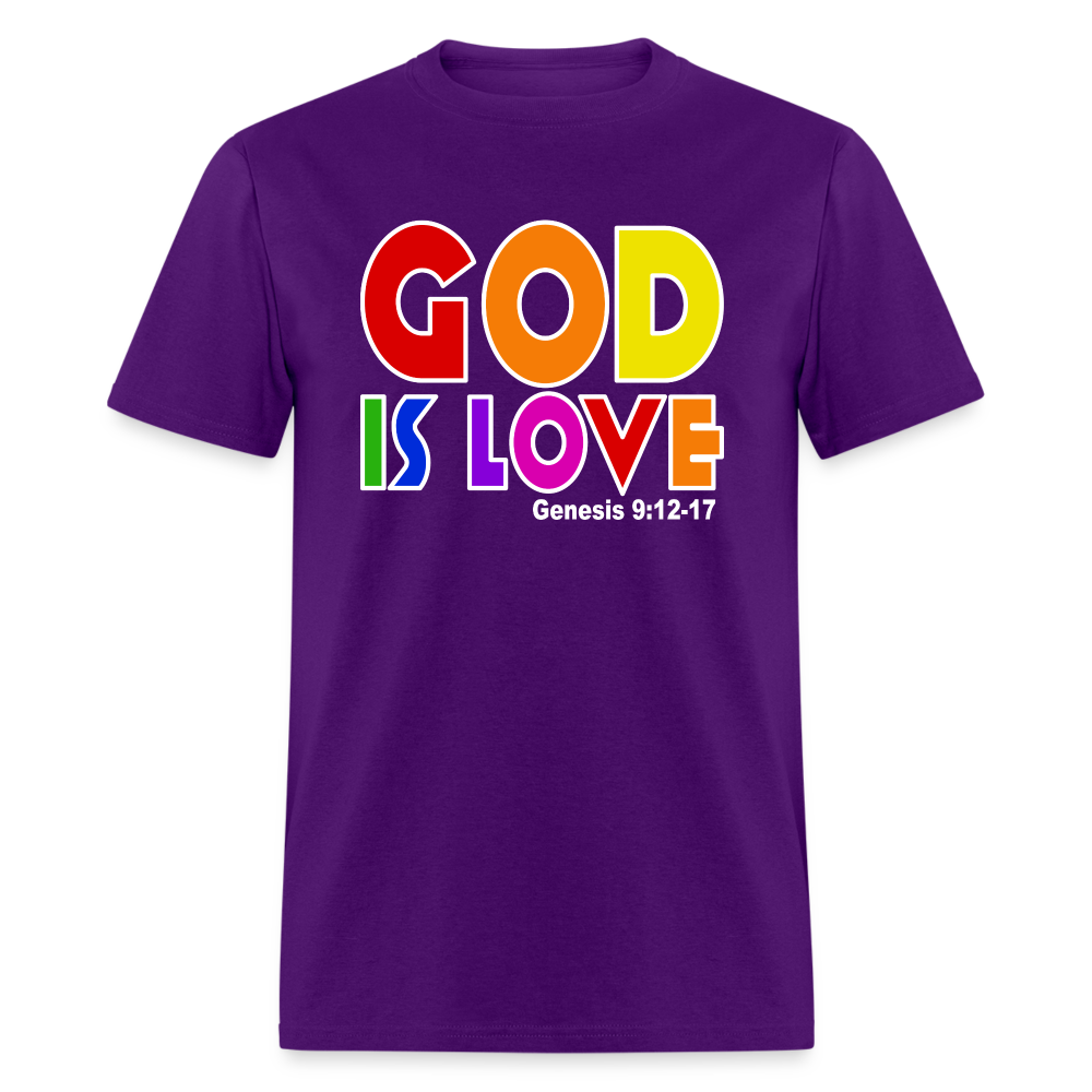GOD is Love - purple