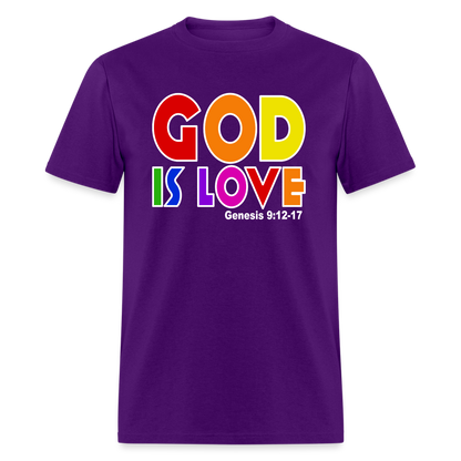 GOD is Love - purple
