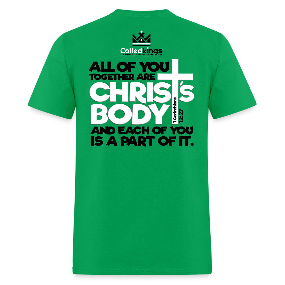 His Body His Choice - bright green