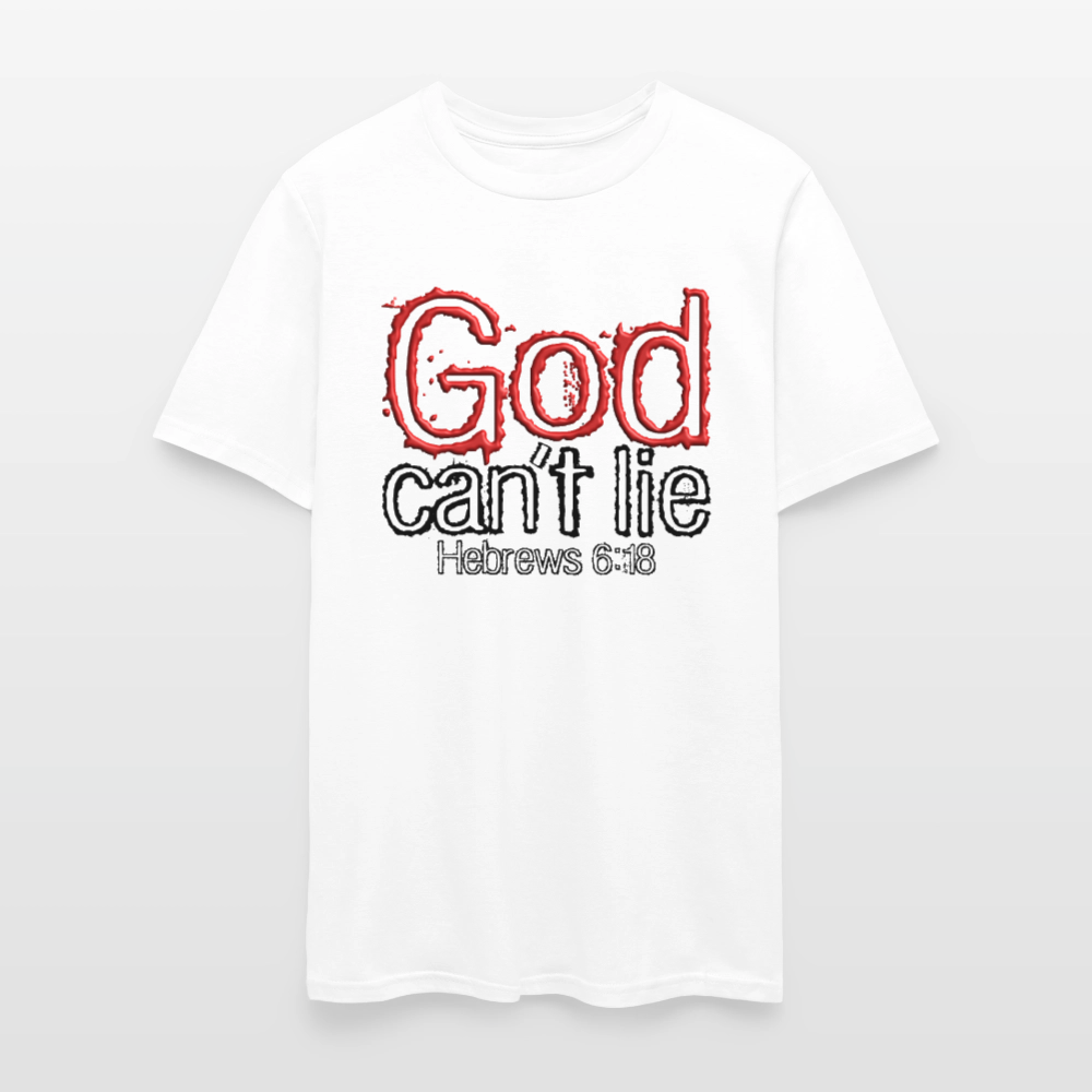 God Can't Lie - white