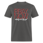 Pray Now - charcoal