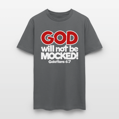 God Will Not Be Mocked - charcoal