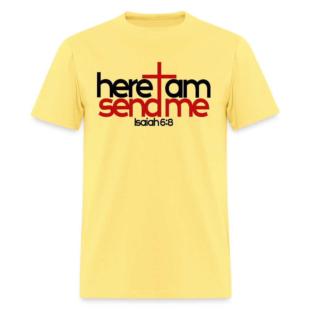 Here I am, send me - cornsilk