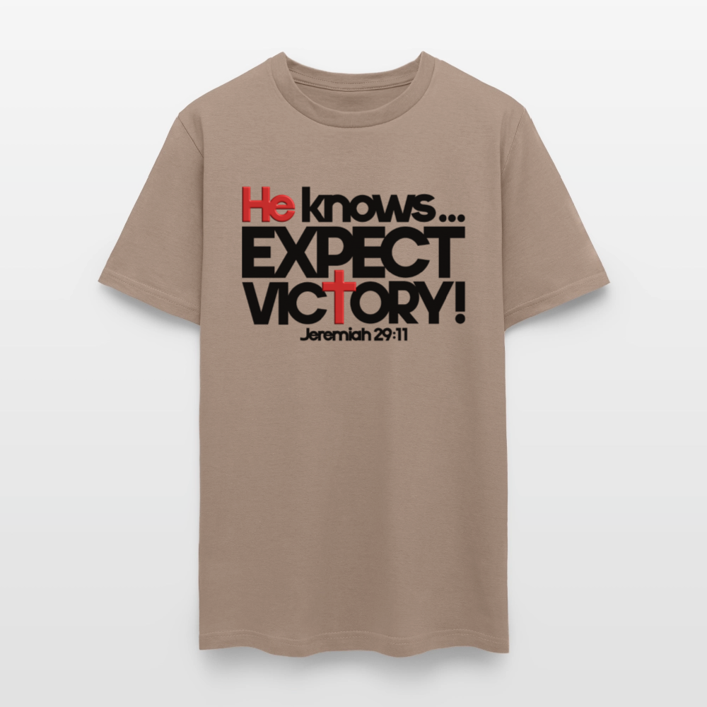 He Knows Expect Victory - brown savana