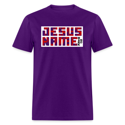 There's Power in Jesus Name - purple