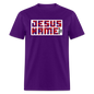 There's Power in Jesus Name - purple