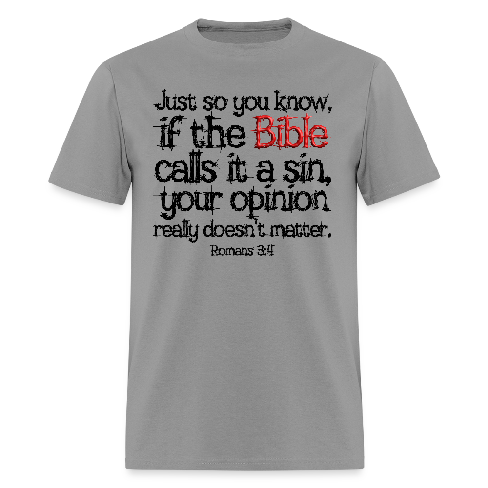 If the Bible Calls it a Sin - gravel 