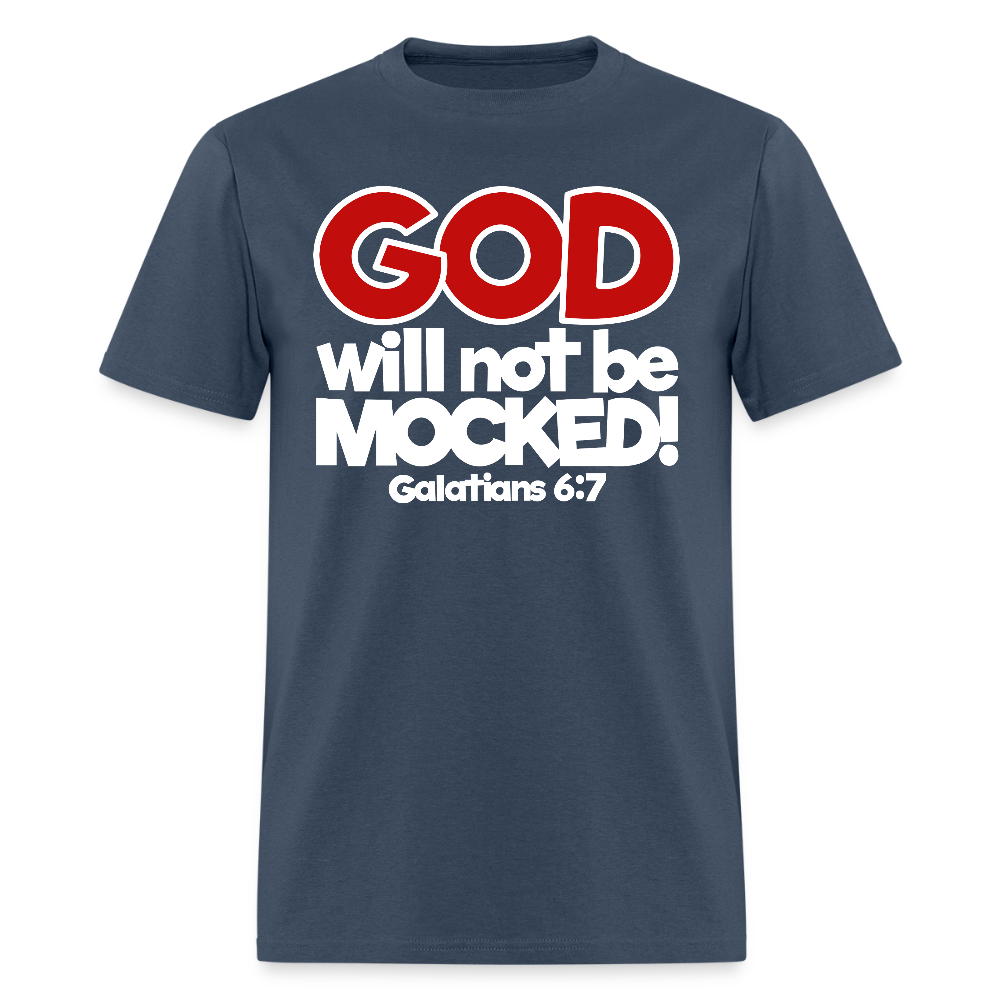 God Will Not Be Mocked -  blue dusk