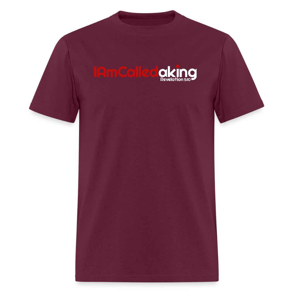 I Am Called a king - burgundy
