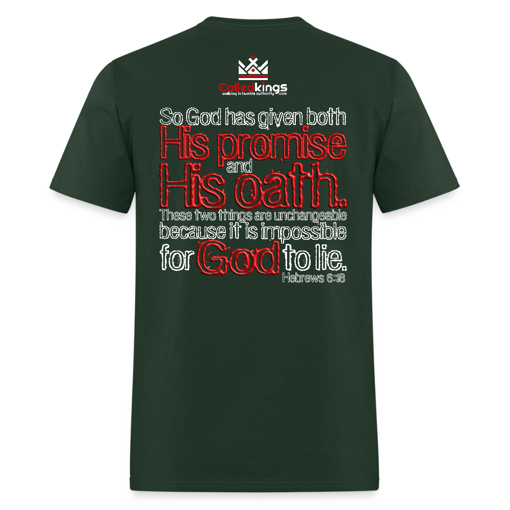 God Can't Lie - forest green